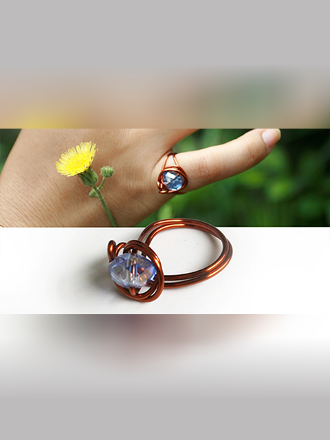 ring-copper-and-transparent-blue-diamond