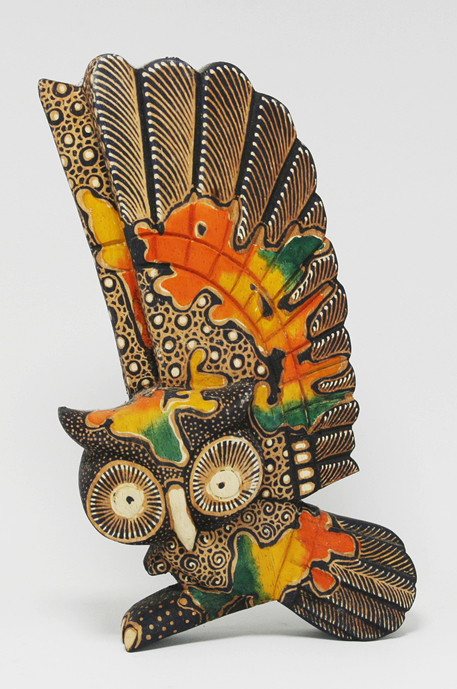 wall-hanging-wooden-owl-batiked