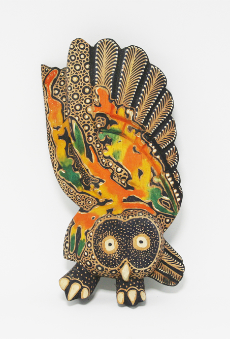wallhanging-wooden-owl-batiked