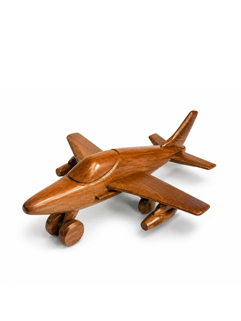 handcrafted-wooden-vintage-airplane