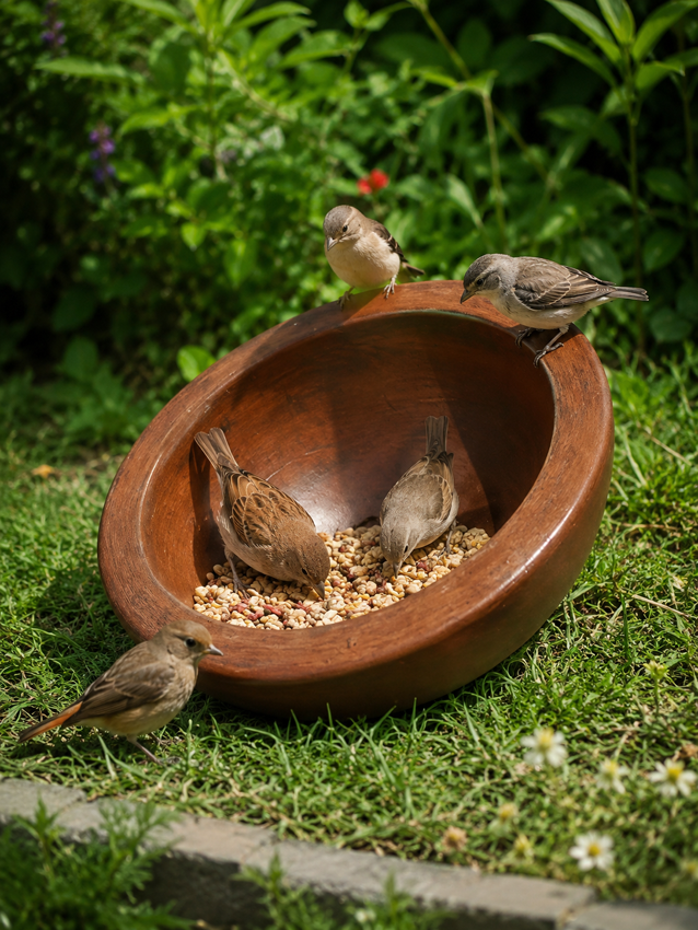 terracotta-bird-feeder-oblique-bowl-shape