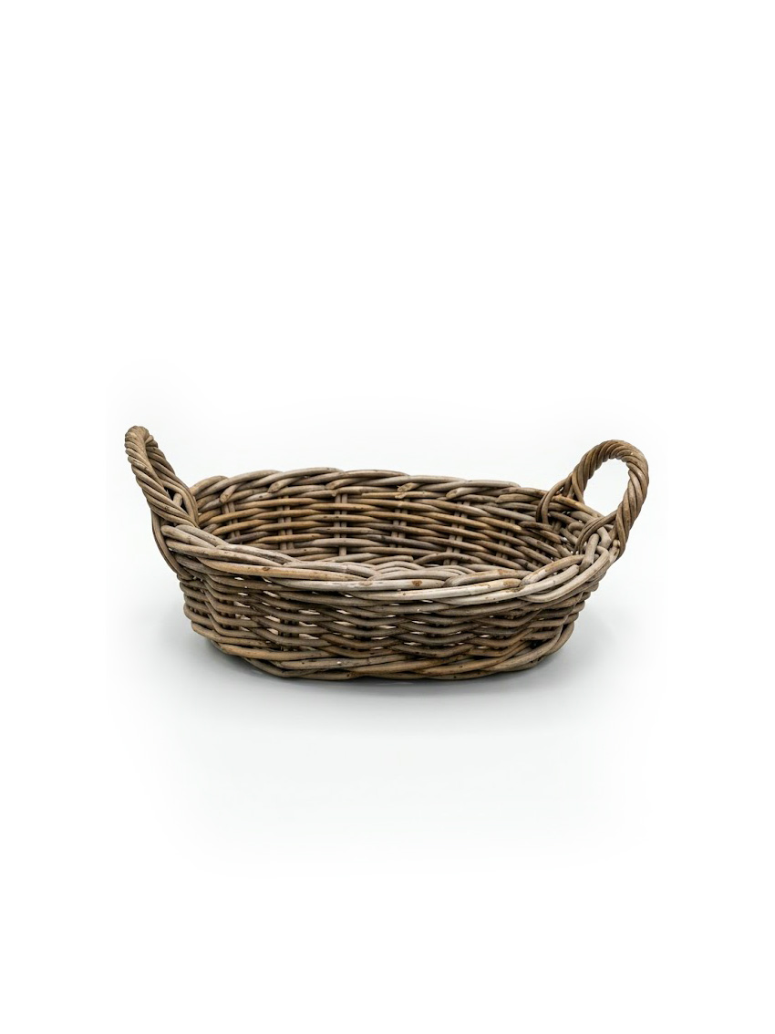 shallow-oval-woven-rattan-tray-basket-with-handles