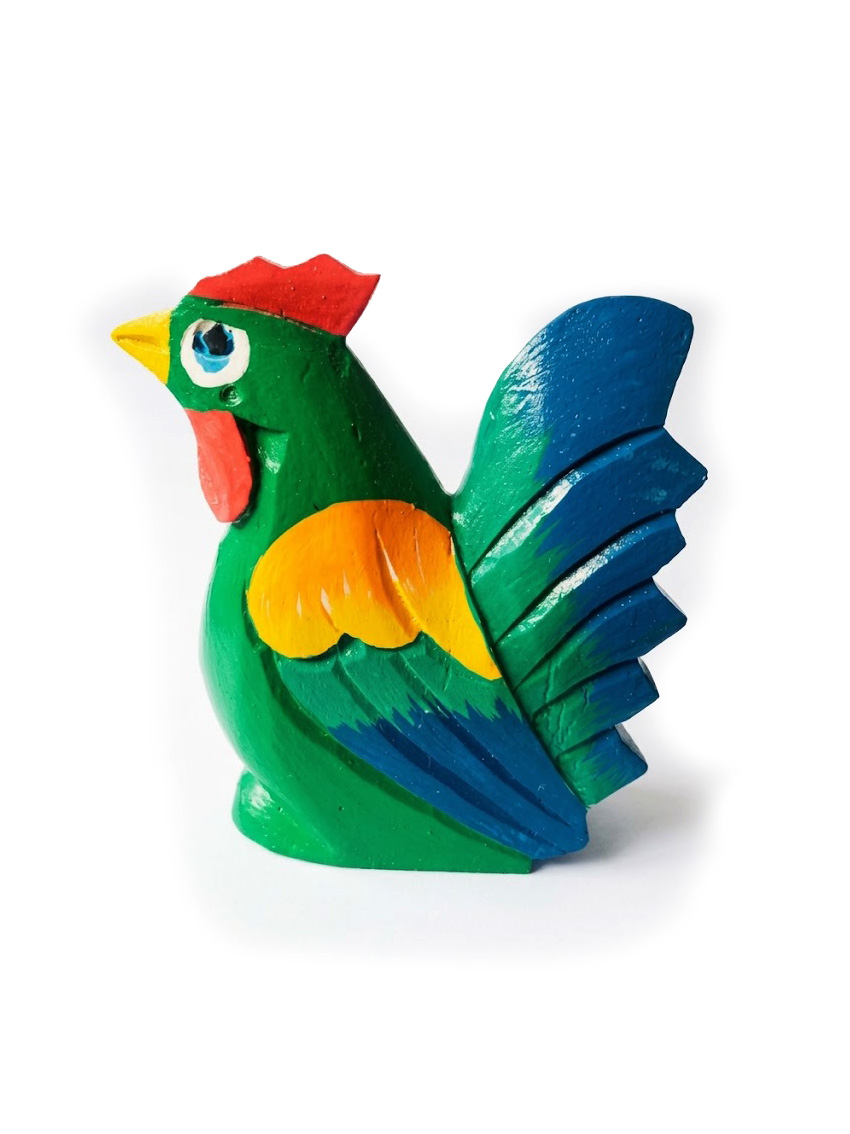 rooster-1-wood-painting