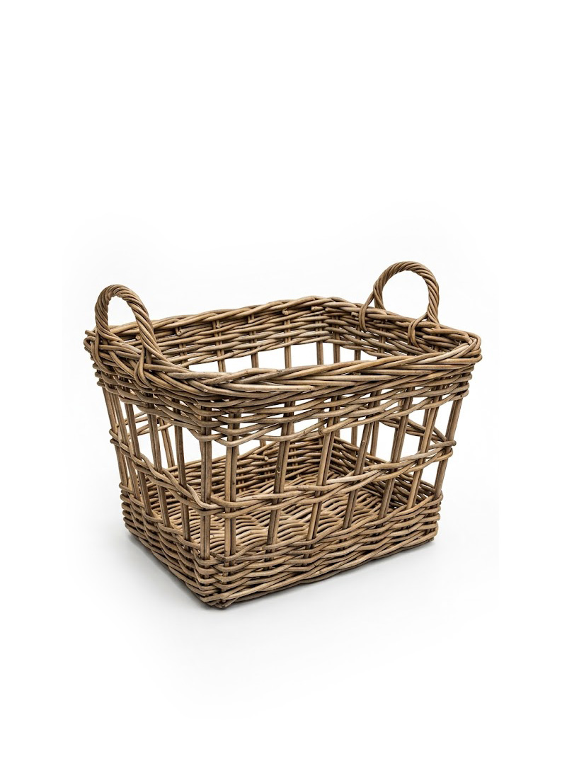 rectangular-open-weave-rattan-storage-basket-with-handles